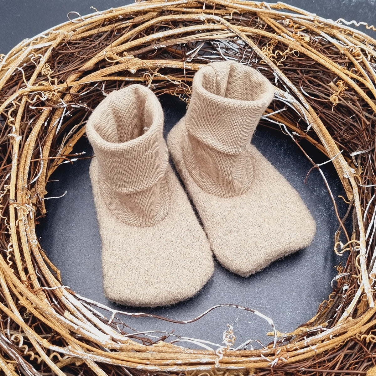 Woll Walk Babyschuhe