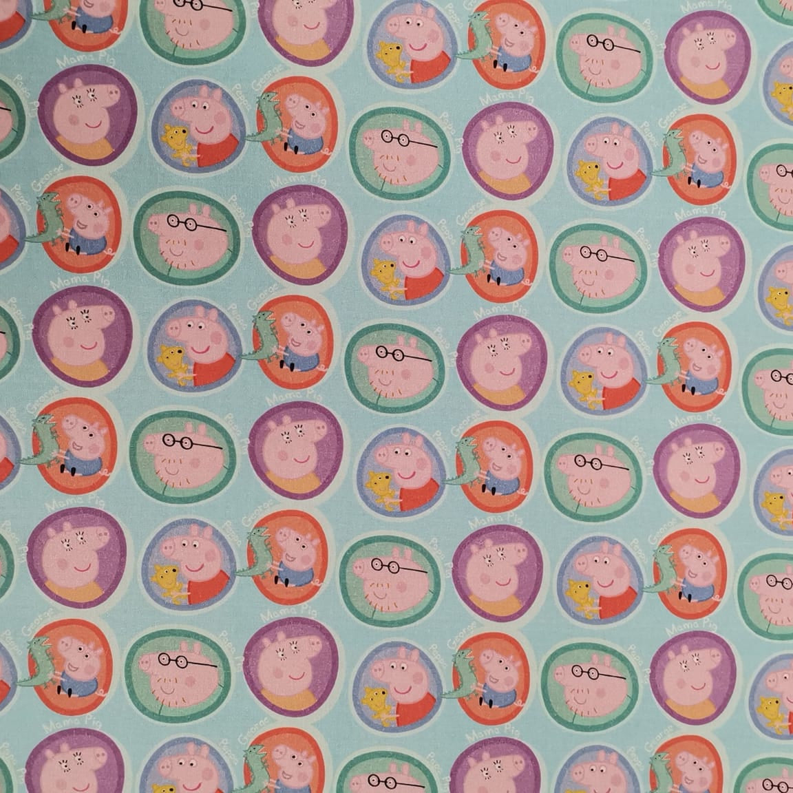 Baumwolle Stoff Peppa Wutz