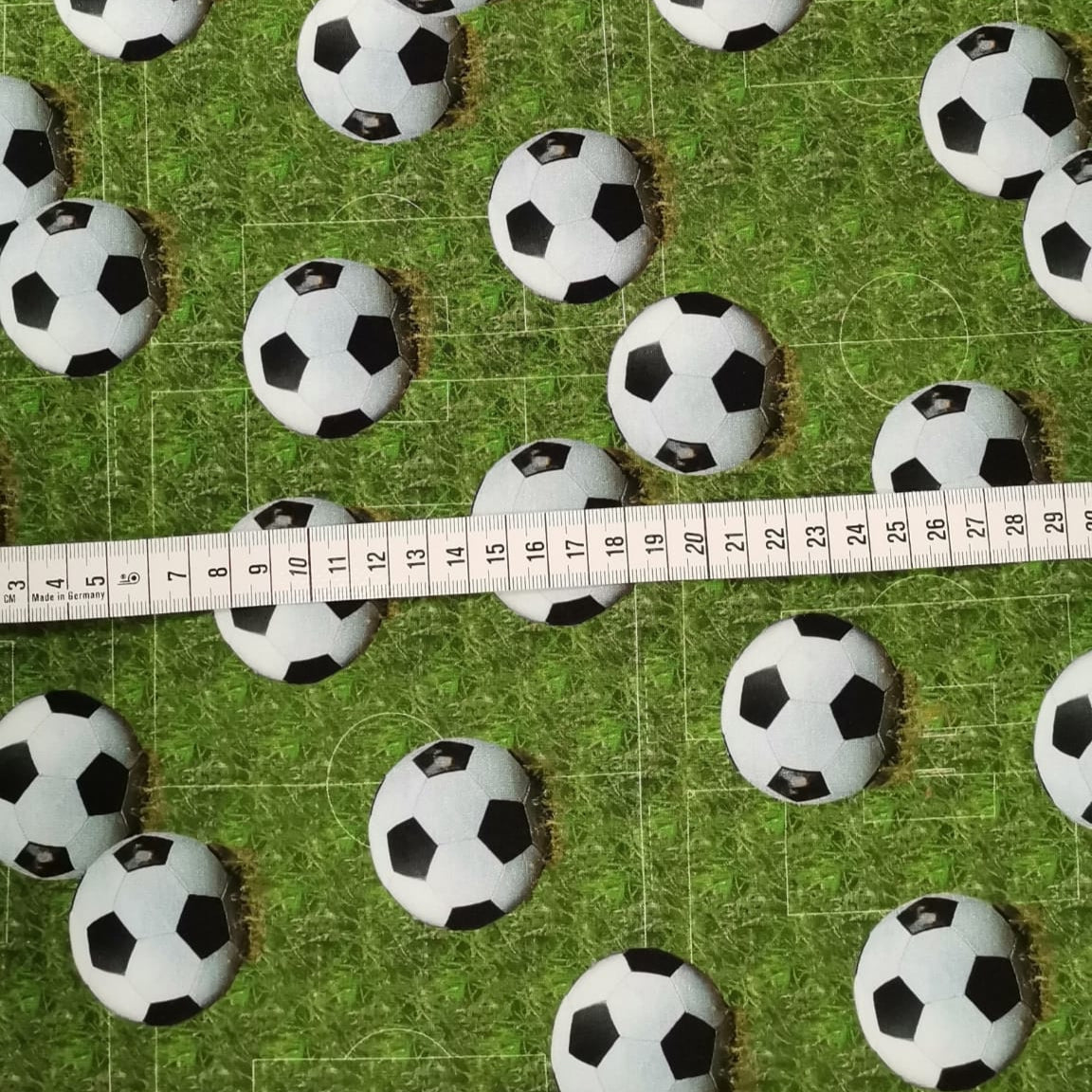 Schultütenstoff Fußball