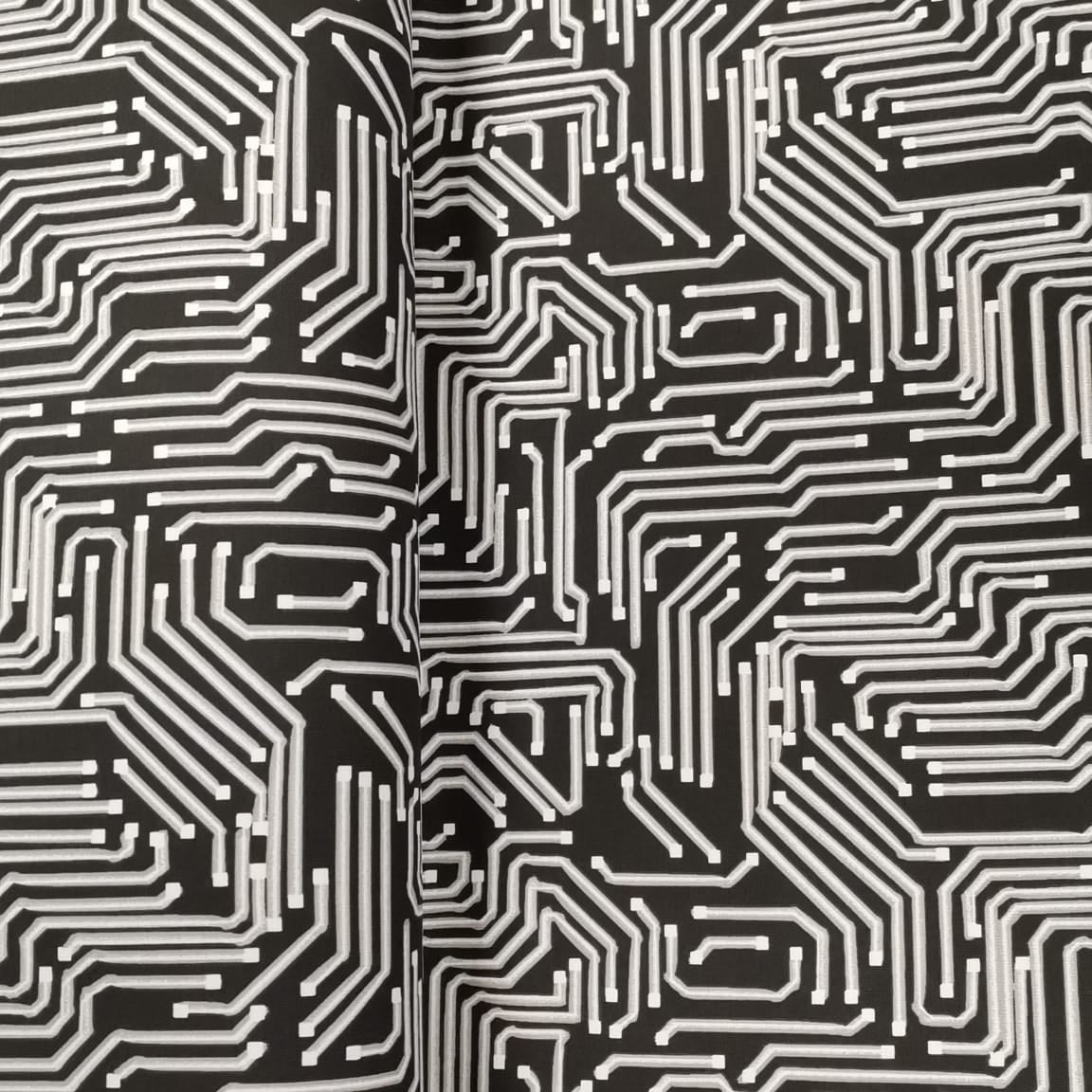 Jersey Stoff Platine Computer