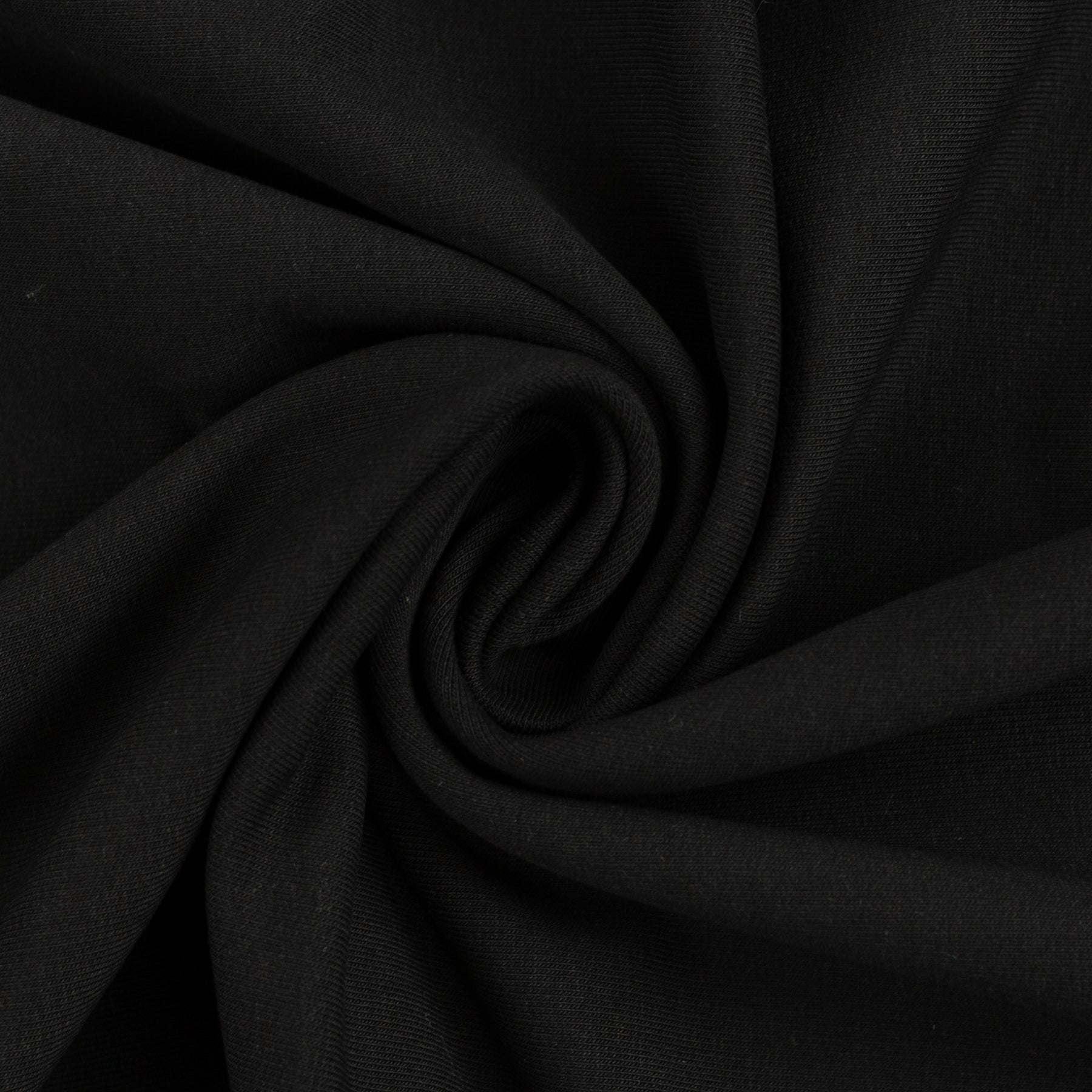 Sommersweat/ French Terry, Swafing, uni, schwarz