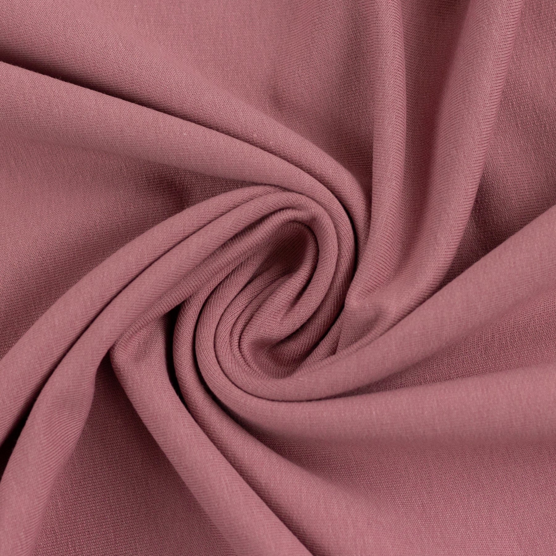 Sommersweat/ French Terry, Swafing, uni, altrosa