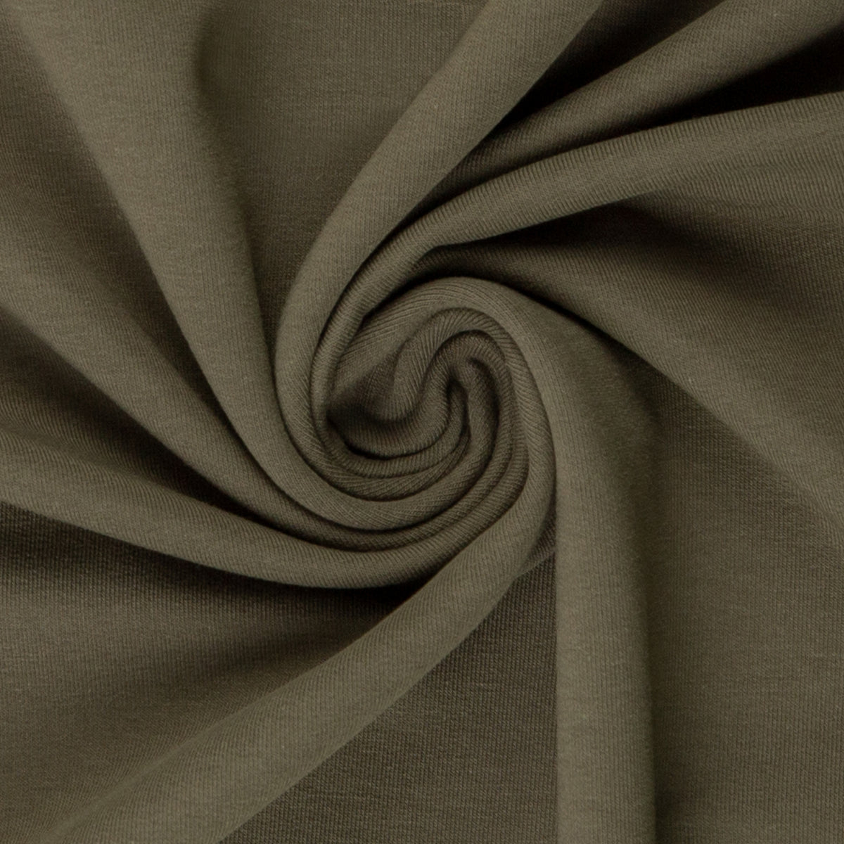 Sommersweat/ French Terry, Swafing, uni, schlamm