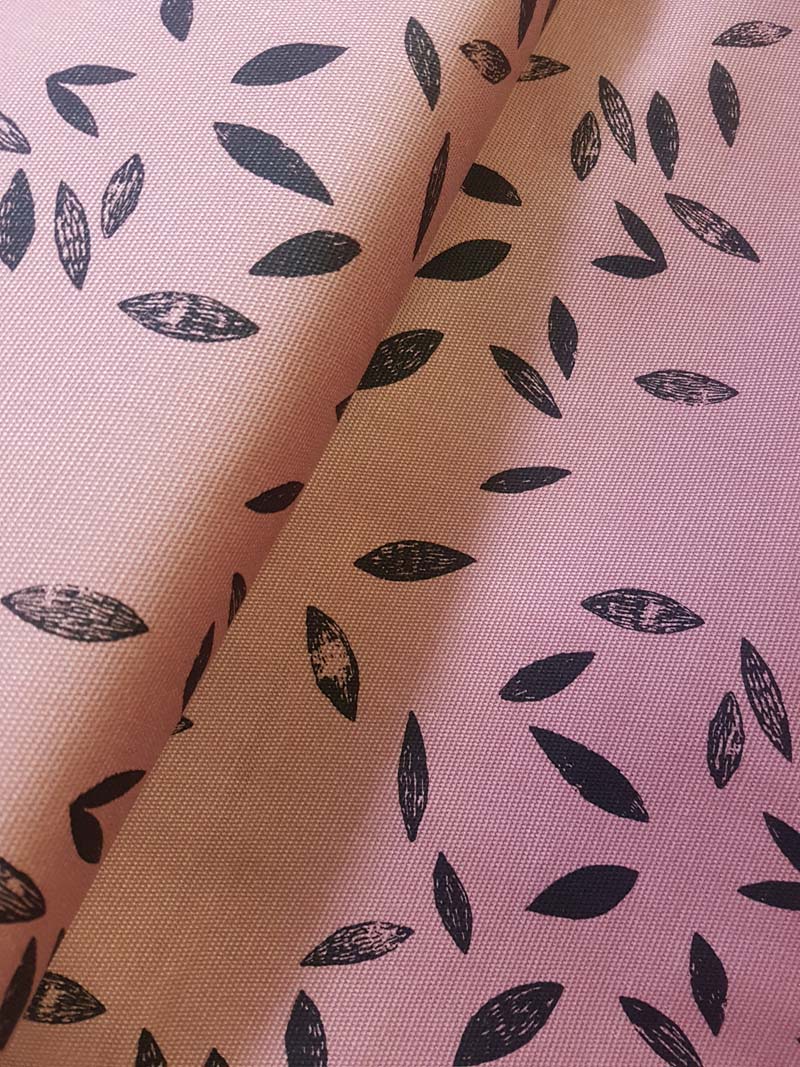 Canvas, Blätter altrosa