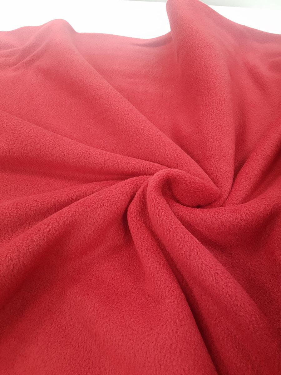 Polarfleece antipilling, weinrot