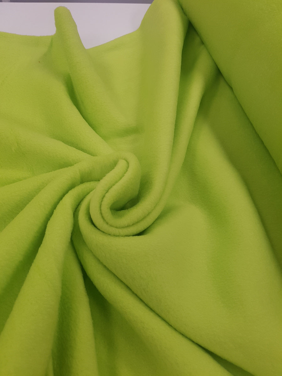 Polarfleece antipilling, neongrün