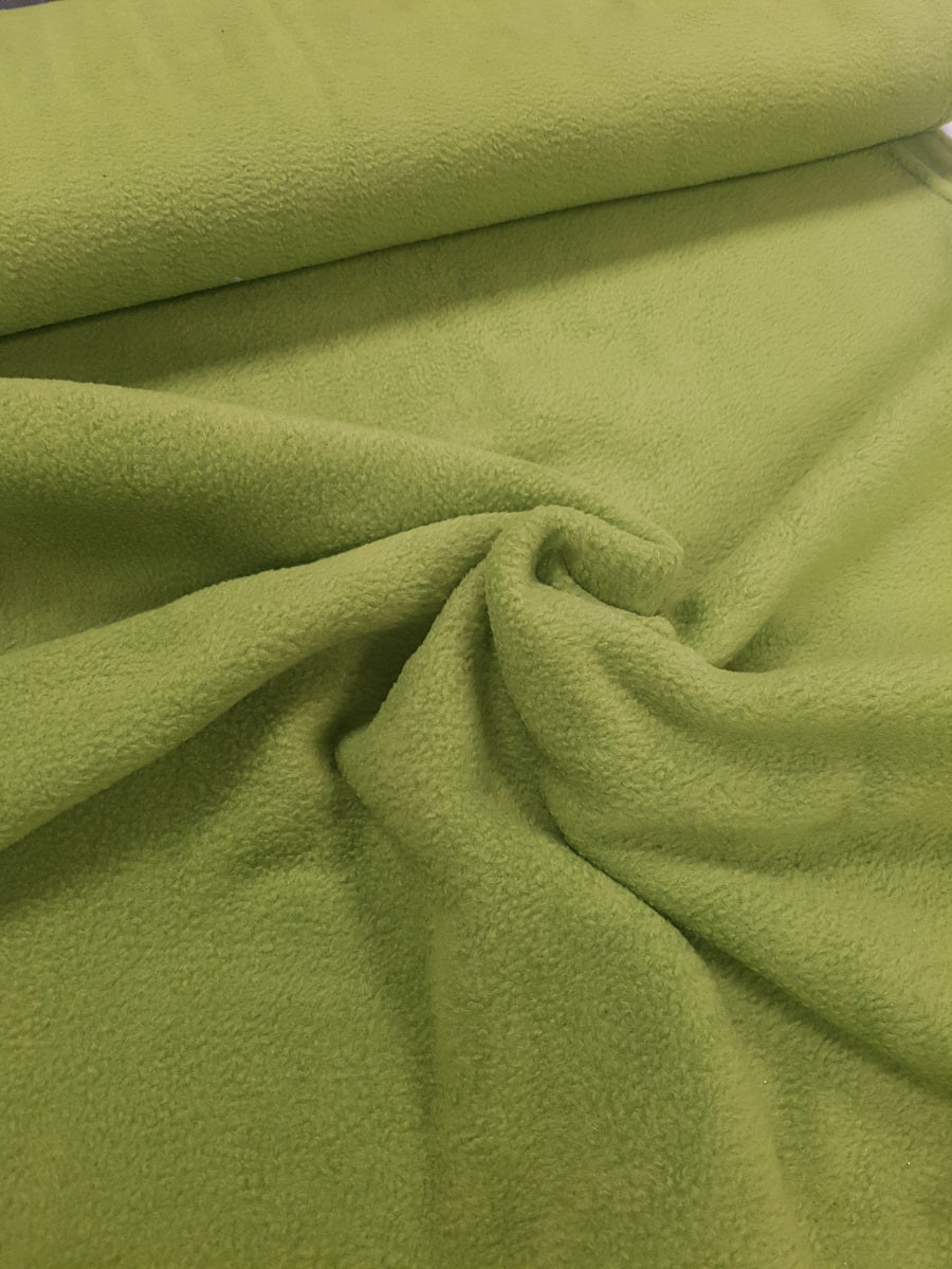 Polarfleece antipilling, apfelgrün
