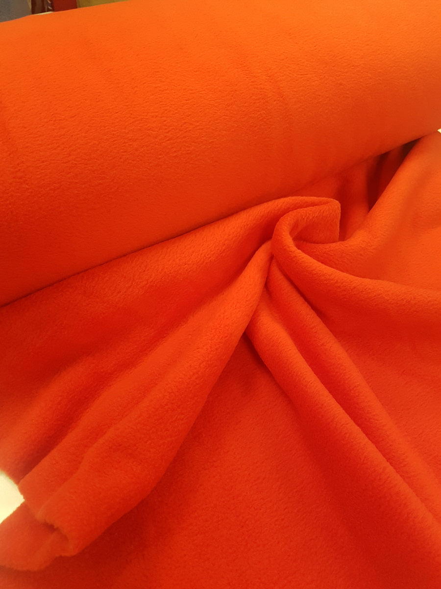 Polarfleece antipilling, knallrot