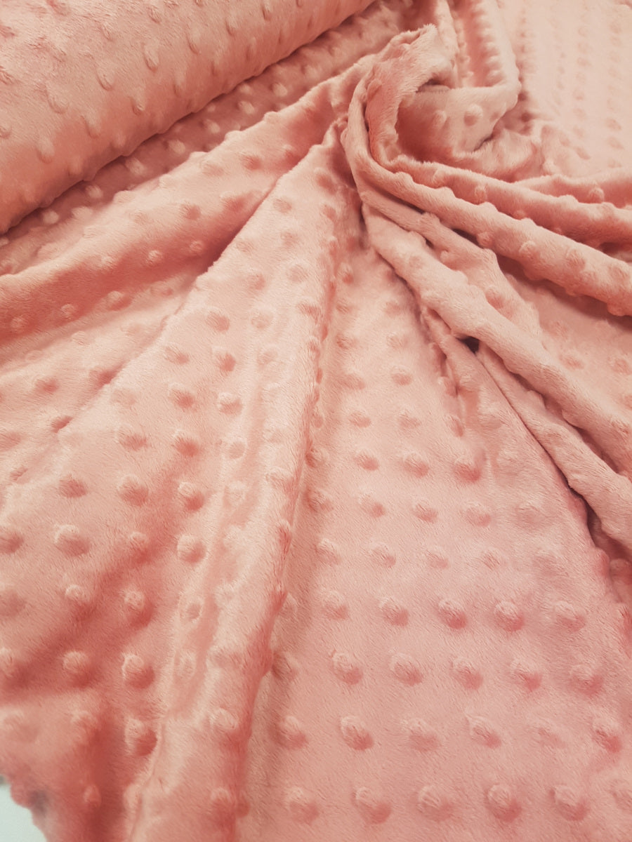 Minky Fleece, altrosa