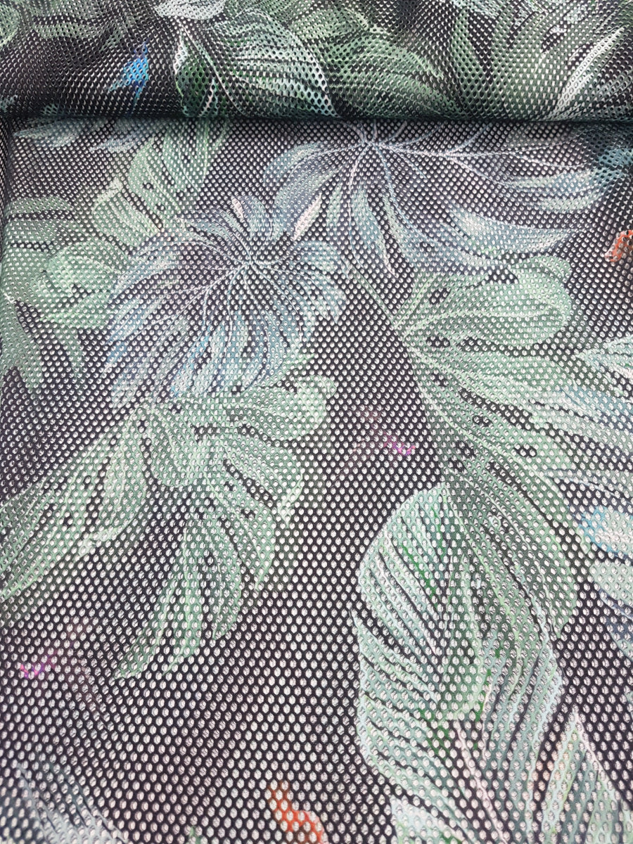 Mesh, Netzstoff, HILCO, Palmenblätter
