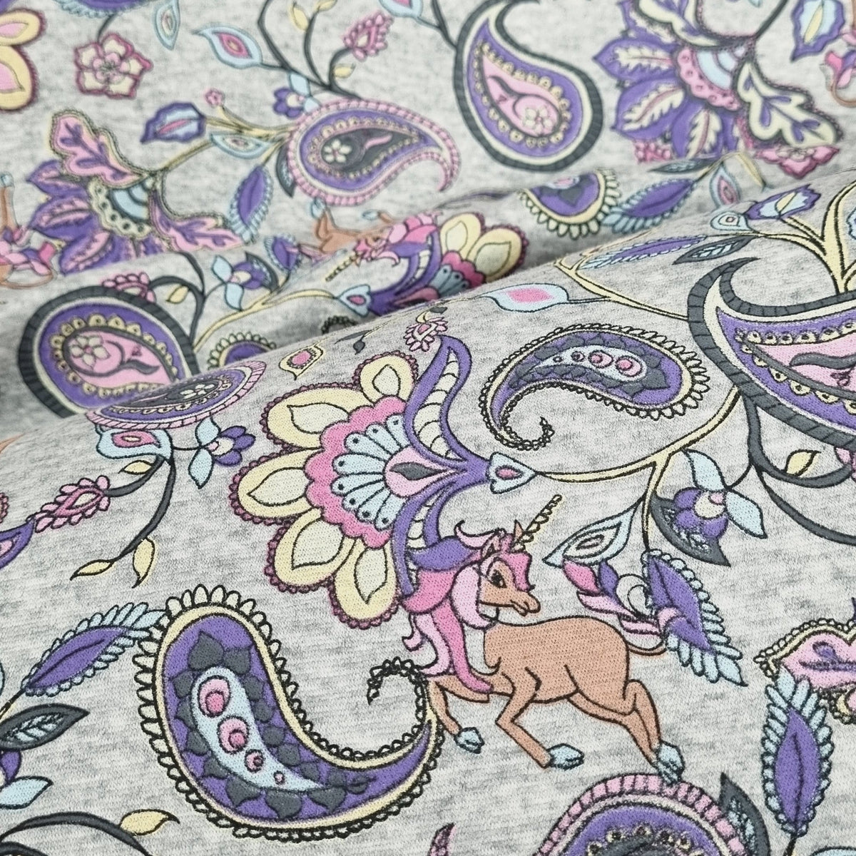 Alpenfleece Einhorn Paisley