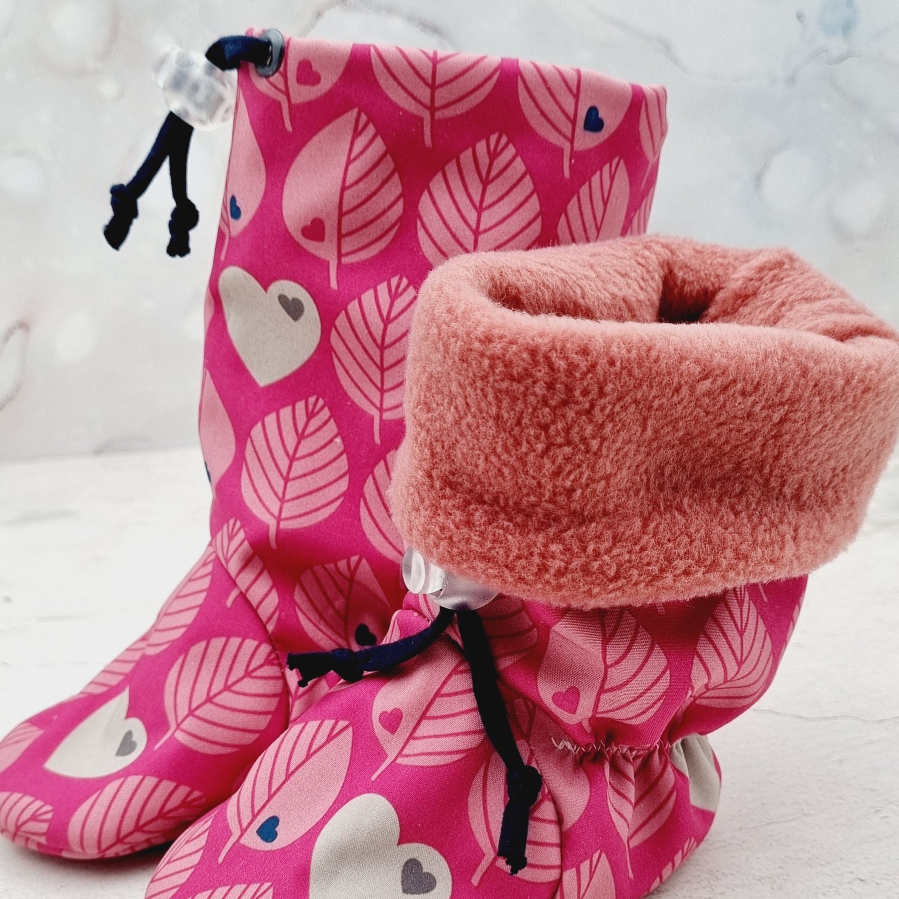 Lauflern Schuh, Softboots, Herzen, Gehversuche