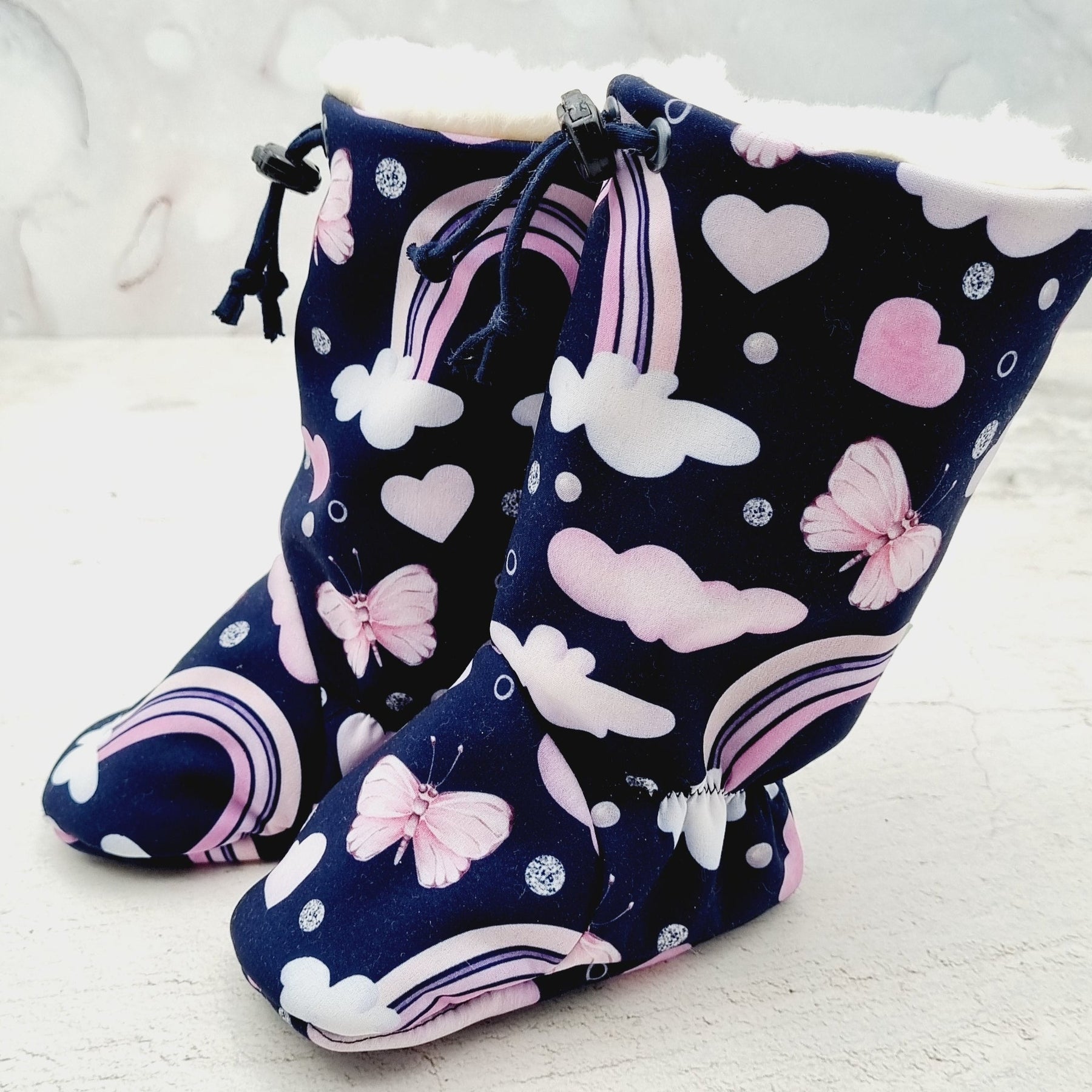 Gefütterte & wasserabweisende Lauflern-Boots