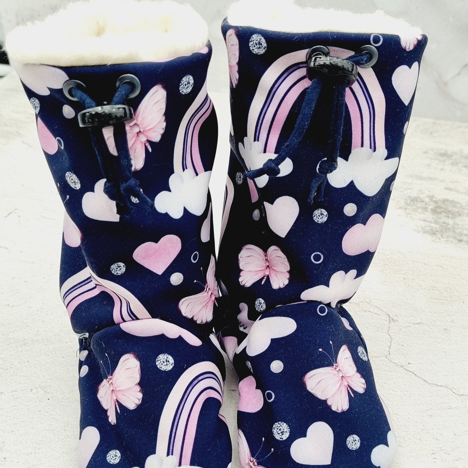 Gefütterte & wasserabweisende Lauflern-Boots