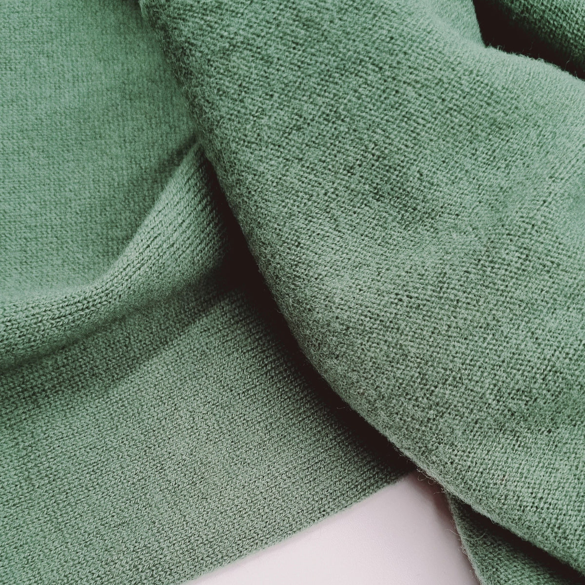 Merino Strick mossgrün