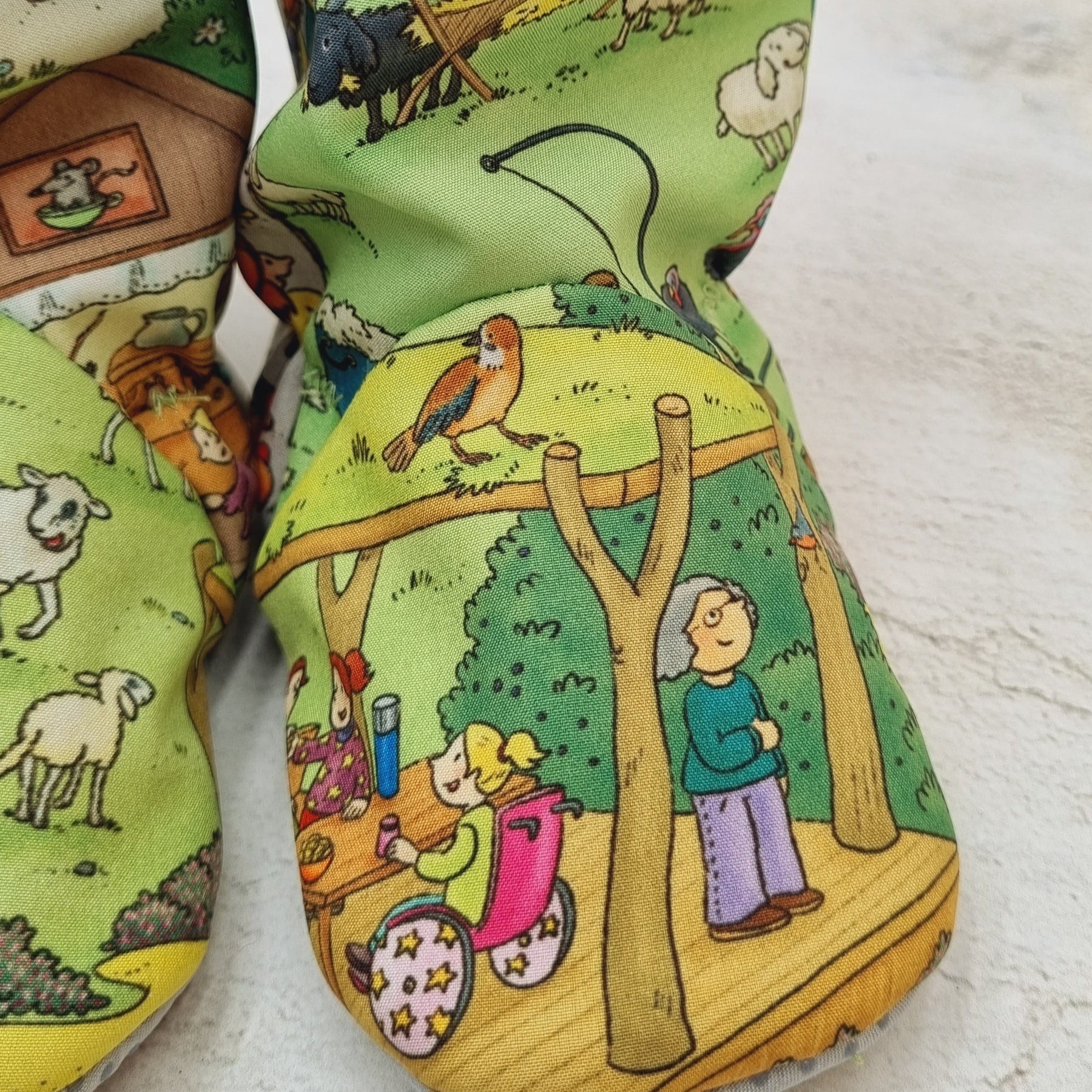 Wimmelbuch Schuhe Softshell