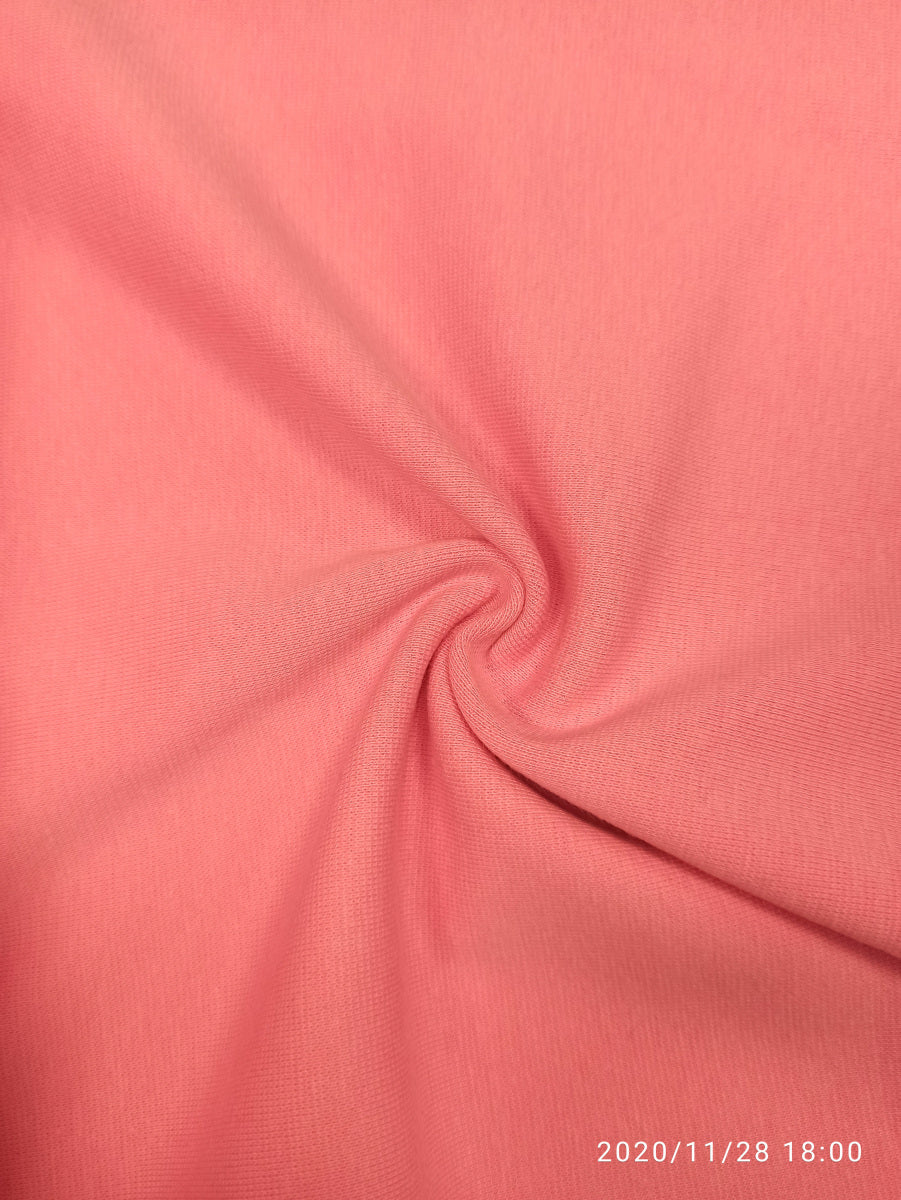 Bündchen, glatt, rosa