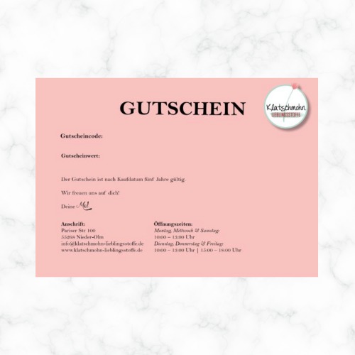 Gutscheine