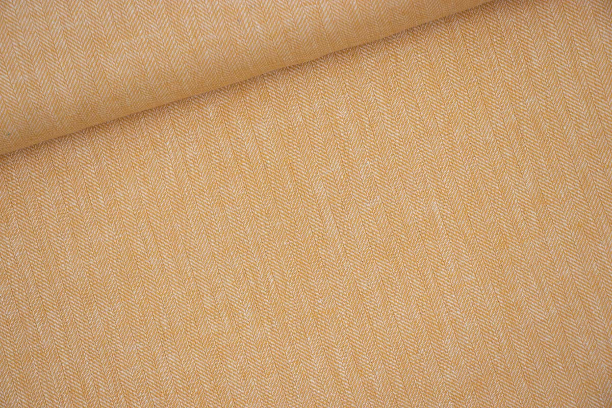 Leinen-Baumwoll Twill Gelb