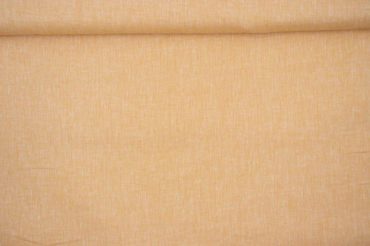 Leinen-Baumwoll Twill Gelb