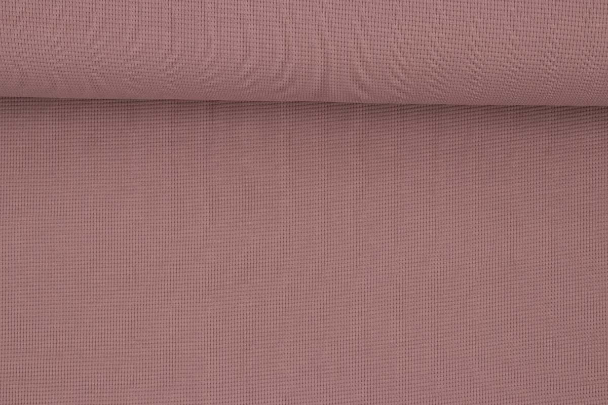 Waffelstrick Jersey Altmauve