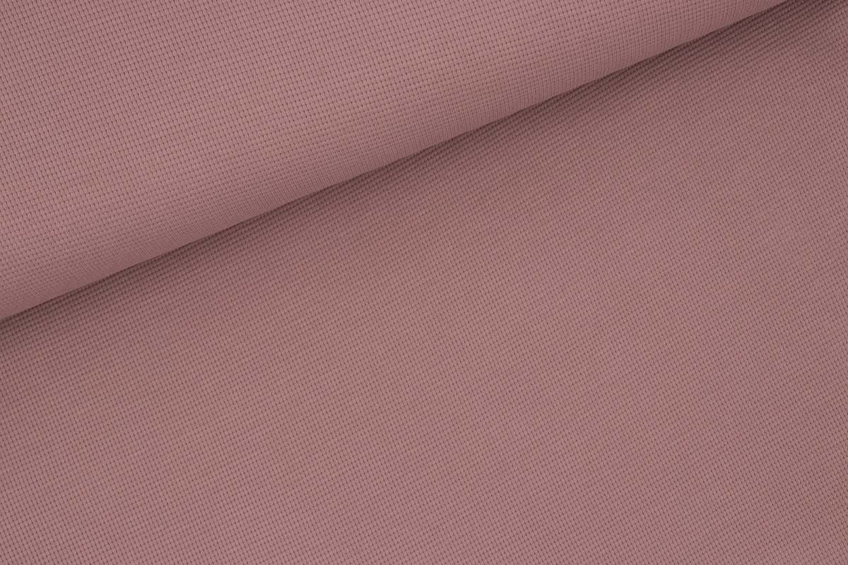 Waffelstrick Jersey Altmauve