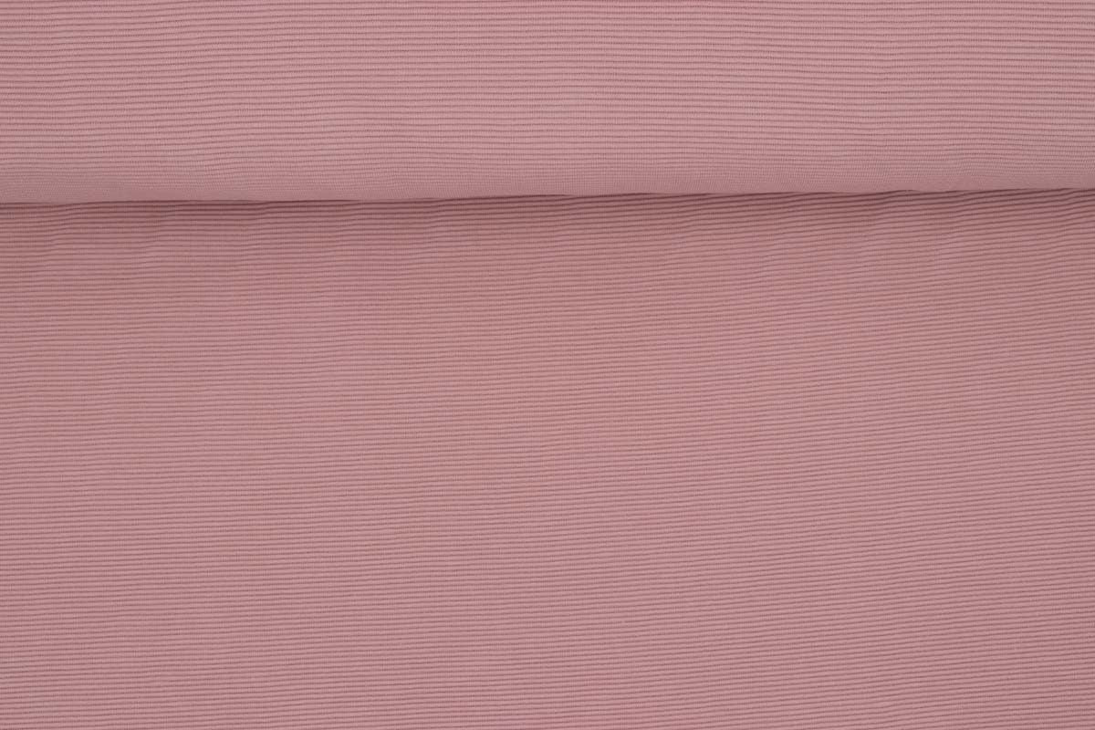 Ottoman Rib Jersey Nude Rosa