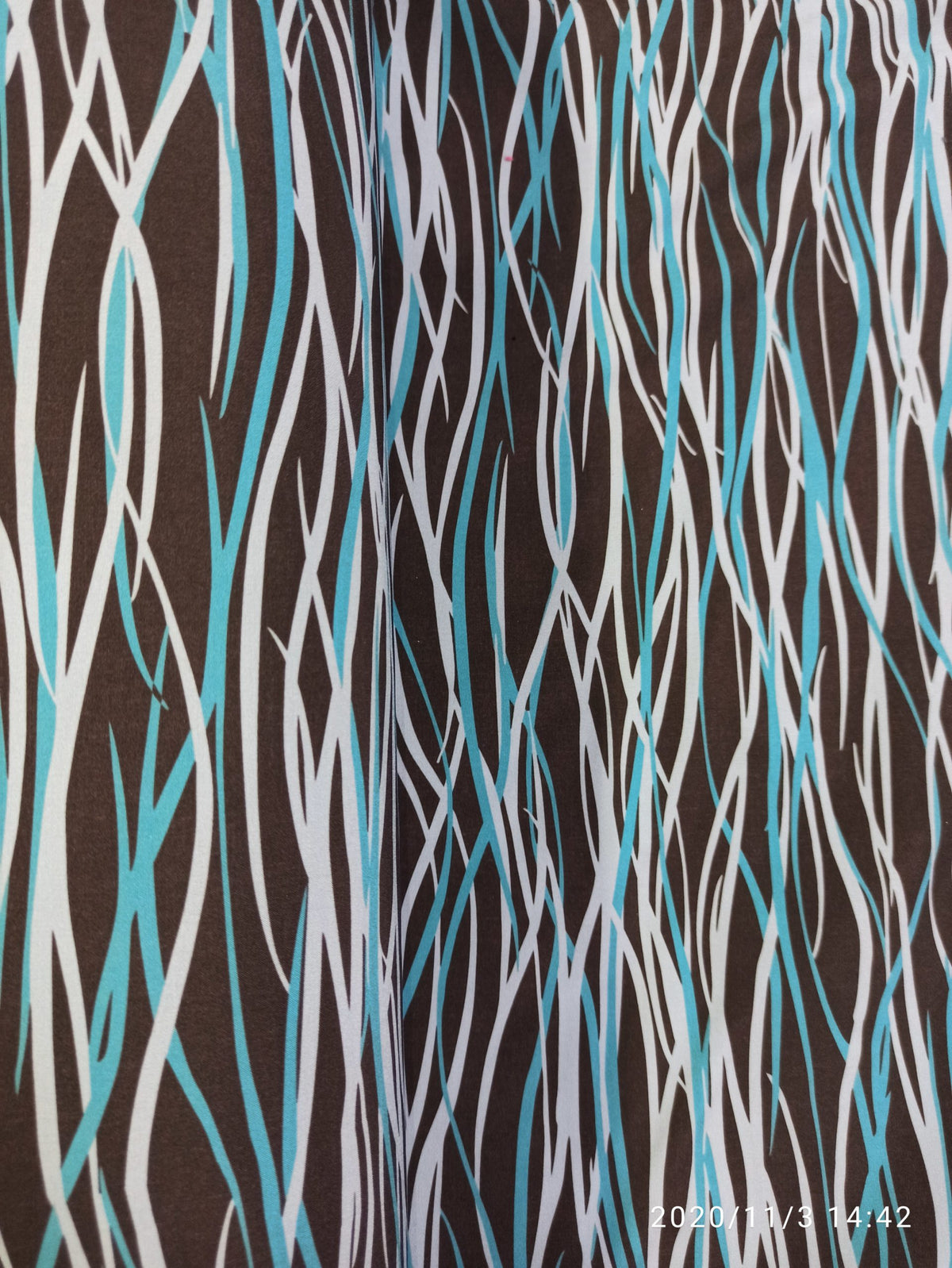 Softshell, Wave Stripes, blau/schwarz