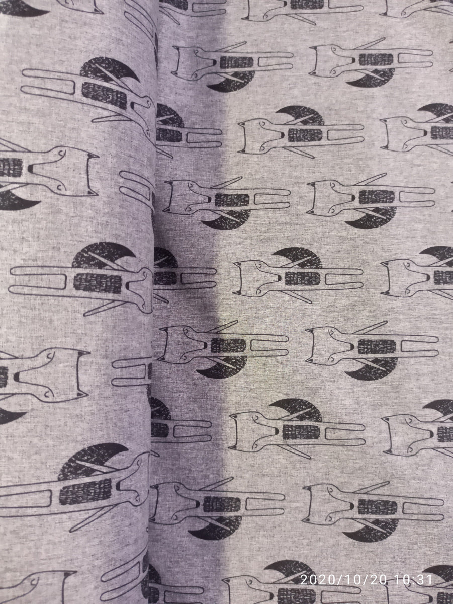 Softshell, Füchse, grau melliert