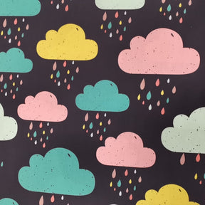 Baumwolle Stoff Wolken