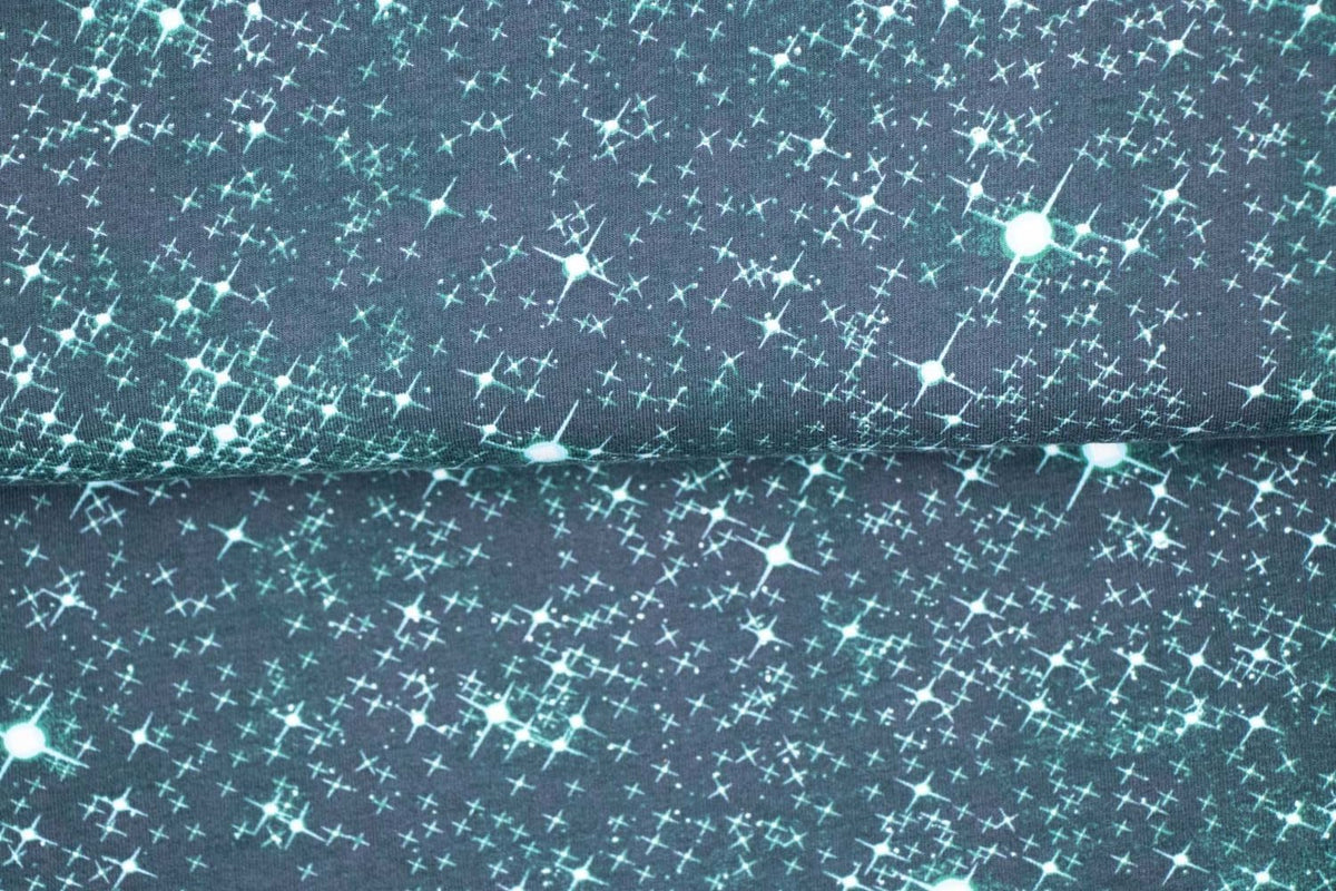 Jersey Blaugrün Sternenhimmel