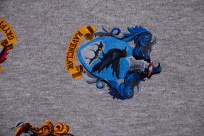 Harry Potter Lizenzstoff, Wappen Gryffindor Hufflepuff Ravenclaw Slytherin